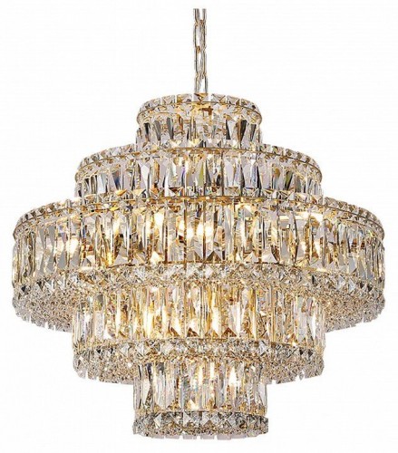 Подвесная люстра Newport 8450 8459+6/C gold