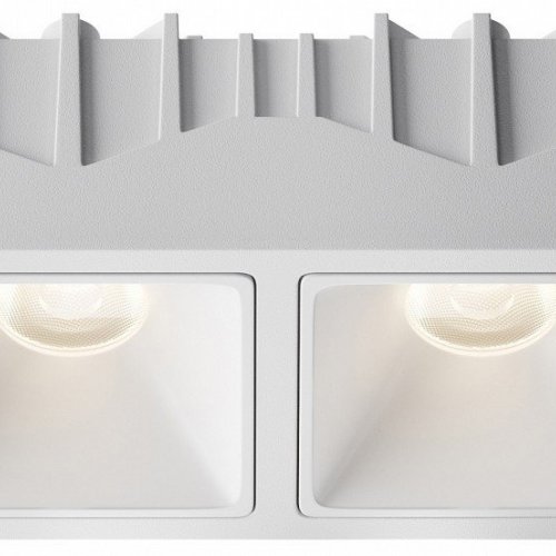 Точечный светильник Maytoni Alfa LED DL043-02-10W4K-SQ-W-1 Точечный светильник Maytoni Alfa LED DL043-02-10W4K-SQ-W-1