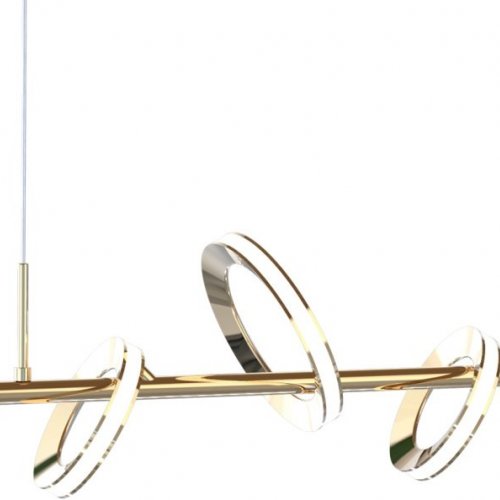 Подвесной светильник P0675 P0675-5D s-gold