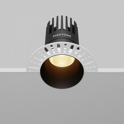 Точечный светильник Maytoni Dip DL122-15W-2.7K-TRS-B