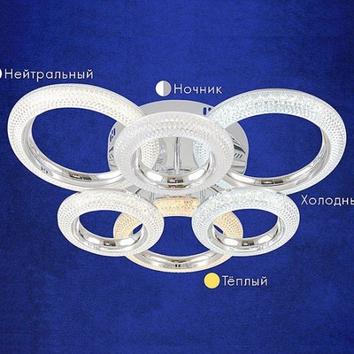 Потолочная люстра AM-Group SATURN SATURN SP6 CR