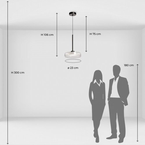 Подвесной светильник De City Стаут 702013401