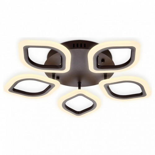 Накладной светильник Ambrella light Original FA443/5 CF кофе 60W 540*520*80 (ПДУ РАДИО 2.4G) Накладной светильник Ambrella light Original FA443/5 CF кофе 60W 540*520*80 (ПДУ РАДИО 2.4G)