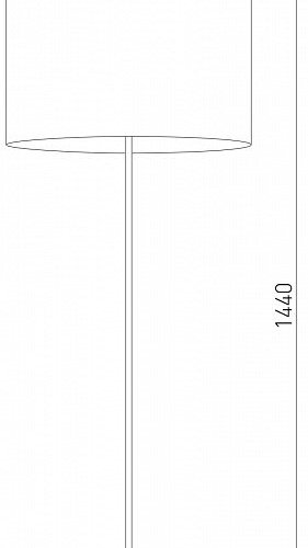 Торшер TK Lighting Tercino 5279 Tercino Blue