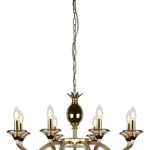 Подвесная люстра iLamp Flo YT2049-8 GD+COG