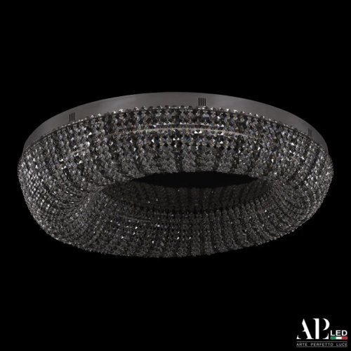 Потолочная люстра APL LED Sicilia SH610.2.80.R.Ni.4000.Clear.731 Потолочная люстра APL LED Sicilia SH610.2.80.R.Ni.4000.Clear.731