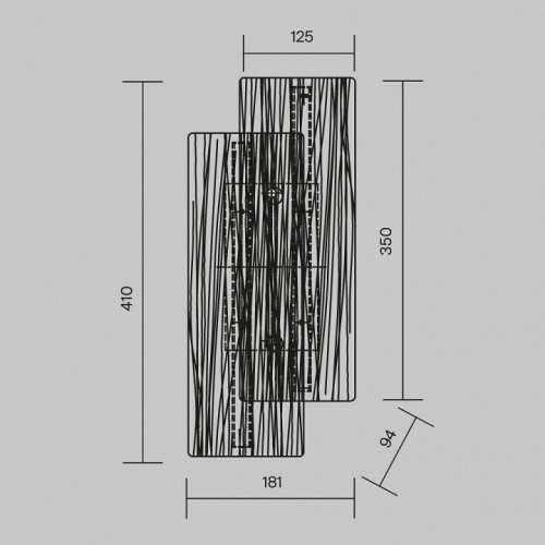 Настенный светильник Frostum MOD439WL-L7BSK
