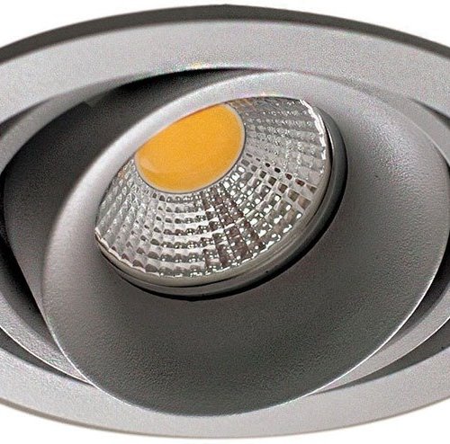 Точечный светильник Lumme DL18615/01WW-R Silver Grey/Black