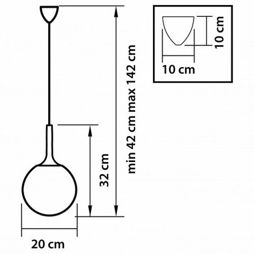 Подвесной светильник Lightstar Globo 813022
