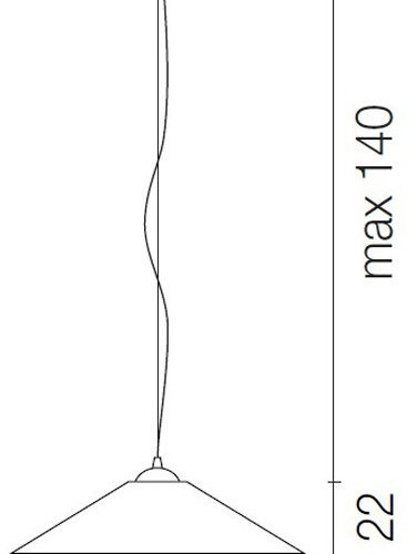 Подвесной светильник Vistosi SOSPESE SP SOSPESE C BL