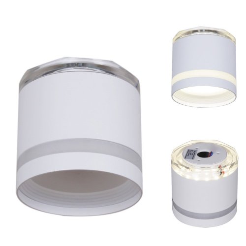 Точечный светильник  53001-9.5-001LD GX53+LED3W WT