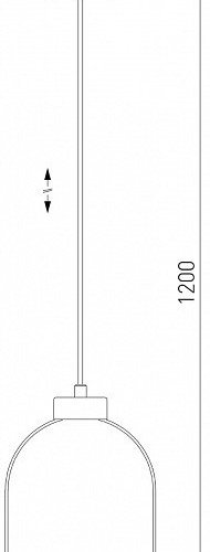 Подвесной светильник Eurosvet Tandem a053238