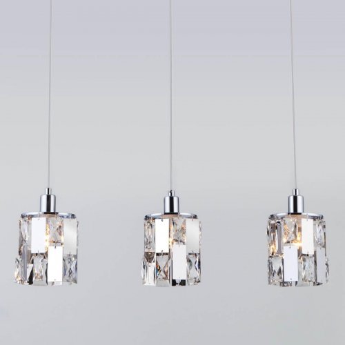 Подвесной светильник Eurosvet Scoppio 50101/3 хром Подвесной светильник Eurosvet Scoppio 50101/3 хром
