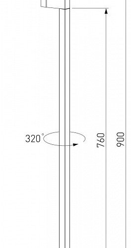 Уличный настенный светодиодный cветильник Elektrostandard Argos 35122/D a072071