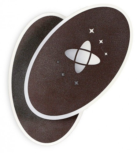 Накладной светильник Ambrella light Wall FW110 SCF кофе песок LED 3000K+6400K 20W 230*140*50