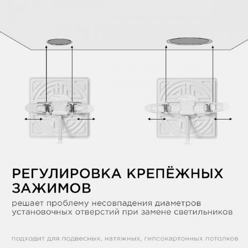 Встраиваемая светодиодная панель Apeyron 06-115