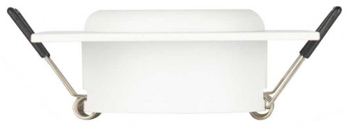 Светильник встраиваемый алюминиевый ЭРА KL110 WH под лампу MR16 GU5.3 белый матовый Б0061529