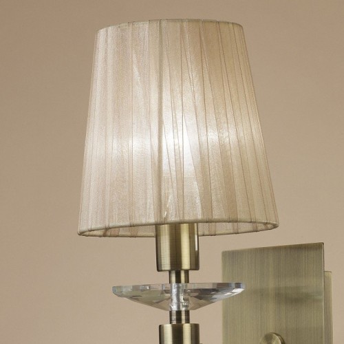 Бра Mantra Tiffany Antique Brass 3884 Бра Mantra Tiffany Antique Brass 3884