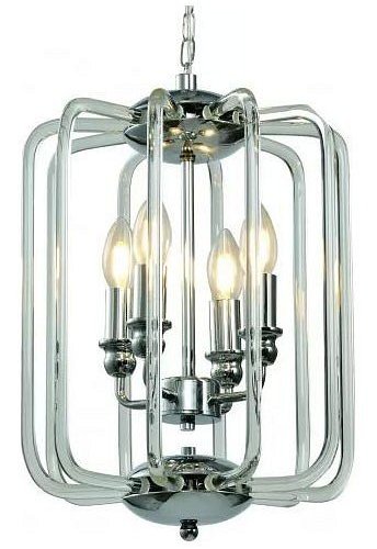 Подвесная люстра iLamp Mono P2481-4 CR Подвесная люстра iLamp Mono P2481-4 CR