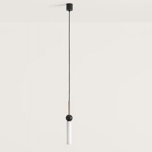 Подвесной светильник Delie C1224 Aged gold / Black marble