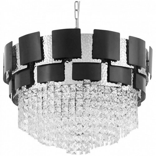 Подвесная люстра Molina LDP 7045-600 BK+CHR Подвесная люстра Molina LDP 7045-600 BK+CHR