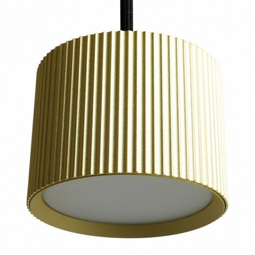 Светильник потолочный Feron Barrel HL4588 ARIA  levitation 12W, 230V, GX53, золото + черный, на подвесе 1,7 м