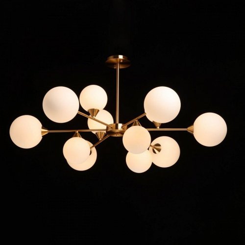 Потолочная люстра DeMarkt Оливия 306015612 Потолочная люстра DeMarkt Оливия 306015612