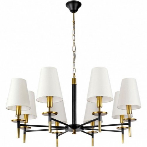 Подвесная люстра Arte Lamp Riccardo A4075LM-8BK