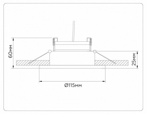 Встраиваемый светильник Ambrella light TECHNO SPOT TN52335 Встраиваемый светильник Ambrella light TECHNO SPOT TN52335