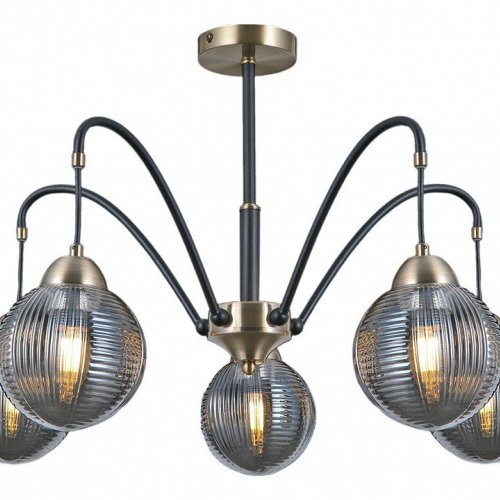 Потолочная люстра Illumico IL0433-5PSQ-79 BK AB