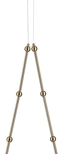 Подвесной светодиодный светильник Indigo Corda 14010/1P Brass V000062L