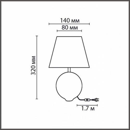 Интерьерная настольная лампа Lumion Tapala 8140/1T Интерьерная настольная лампа Lumion Tapala 8140/1T