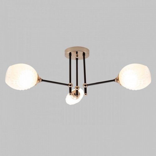 Потолочная люстра IMEX MD.4144-3-S-BK+FGD