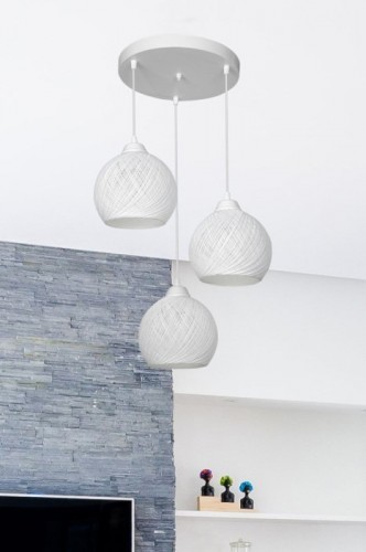 Подвесной светильник Toplight Lizbeth TL1612R-03WH