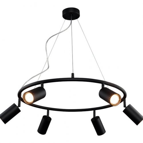 Светильник подвесной Crystal Lux RIVO SP6 BL