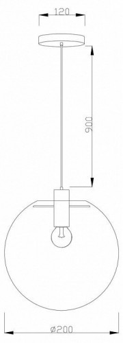 Подвесной светильник Moderli Aurora V11538-1P