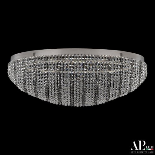 Потолочная люстра APL LED Sicilia SH508.2.80.R.Ni.4000.Clear.731