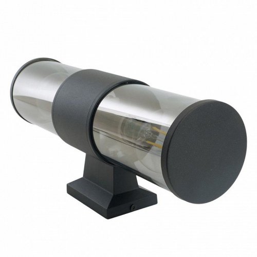 Светильник садово-парковый Feron DH1302, на стену вверх/вниз, E27 230V, черный 51331 Светильник садово-парковый Feron DH1302, на стену вверх/вниз, E27 230V, черный 51331