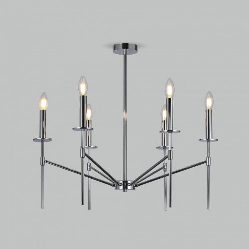 Потолочная люстра Eurosvet Anders 60142/6 хром Потолочная люстра Eurosvet Anders 60142/6 хром