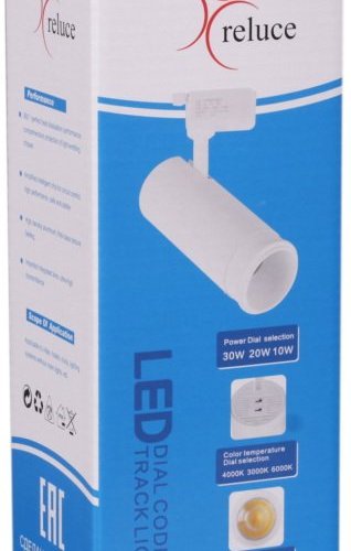 Трековый светильник Reluce 06650-9.3-LED10/20/30W CCT WT Трековый светильник Reluce 06650-9.3-LED10/20/30W CCT WT