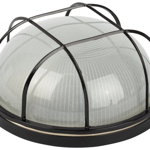 Настенно-потолочный светильник НБП 03-100-002 в инд. упаковке НБП 03-100-002 черный