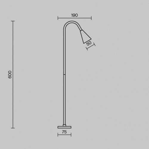 Наземный низкий светильник Maytoni Outdoor Barb O531FL-L3B3K Наземный низкий светильник Maytoni Outdoor Barb O531FL-L3B3K