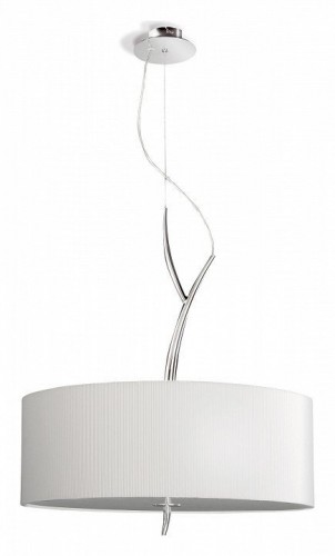 Подвесной светильник Mantra Eve Chrome - Cream Shade 1133 Подвесной светильник Mantra Eve Chrome - Cream Shade 1133