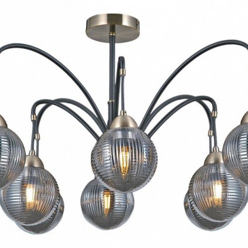 Потолочная люстра Illumico IL0433-8PSQ-79 BK AB