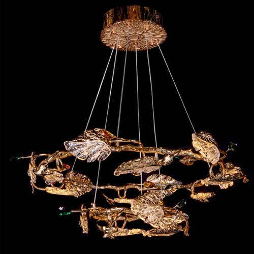 Подвесная люстра Olivia LE3037/800-2K GD