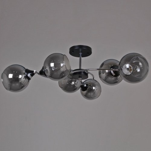 Потолочная люстра Reluce 02288-0.3-06 BK+CH