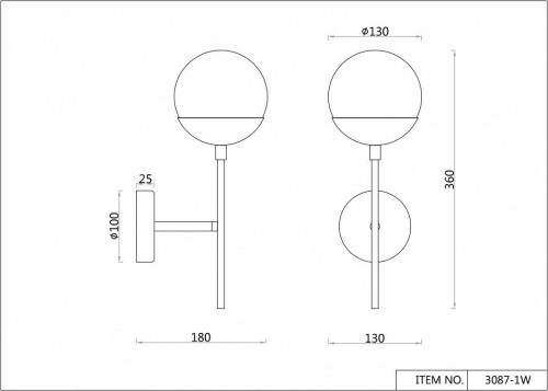 Бра F-Promo Tufan 3087-1W