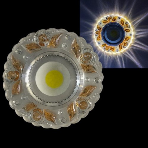 Точечный светильник Reluce 42236-9.0-001PL MR16+LED3W CL/TEA Точечный светильник Reluce 42236-9.0-001PL MR16+LED3W CL/TEA