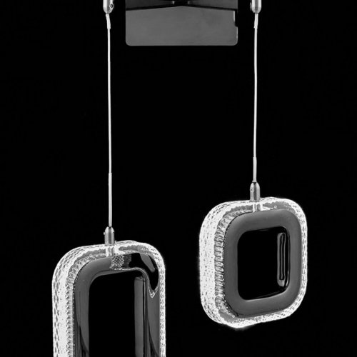 Бра Theona LE7701/2W Grey/Black Chrome