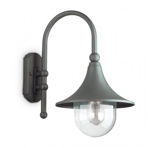 Уличный настенный светильник Ideal Lux Cima AP1 Antracite Уличный настенный светильник Ideal Lux Cima AP1 Antracite